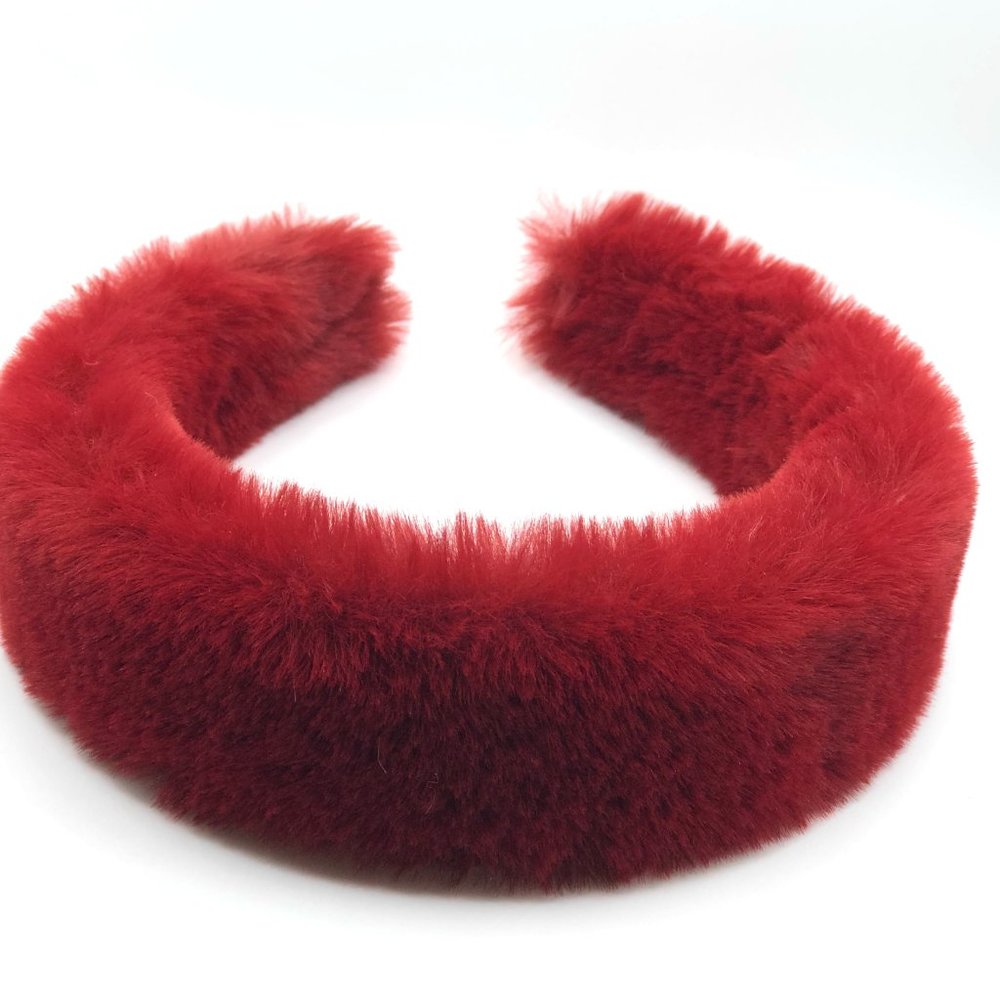 Fluffy Headband Hairband / Hair hoop Rabbit fur for women